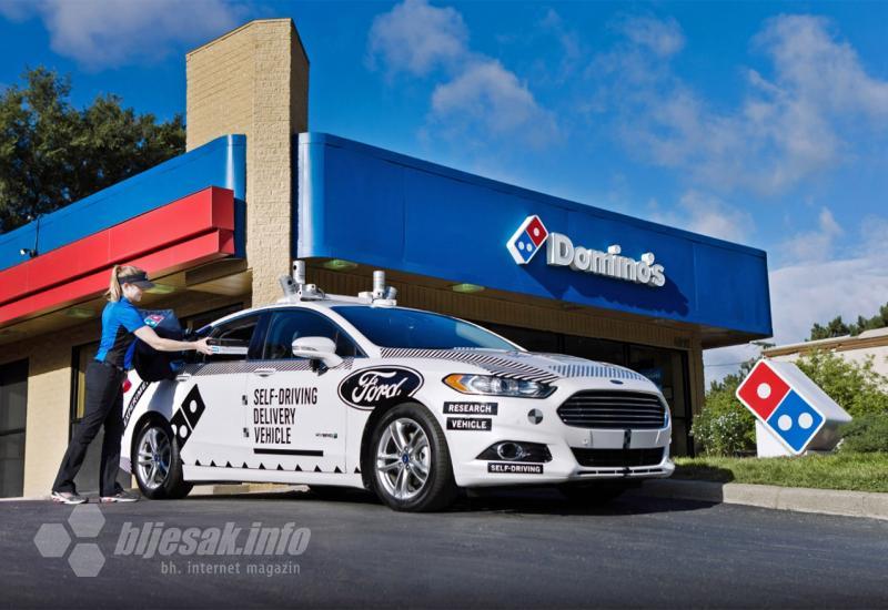 Fordovi samovozeći automobili dostavljaju pizze širom Miamija 
