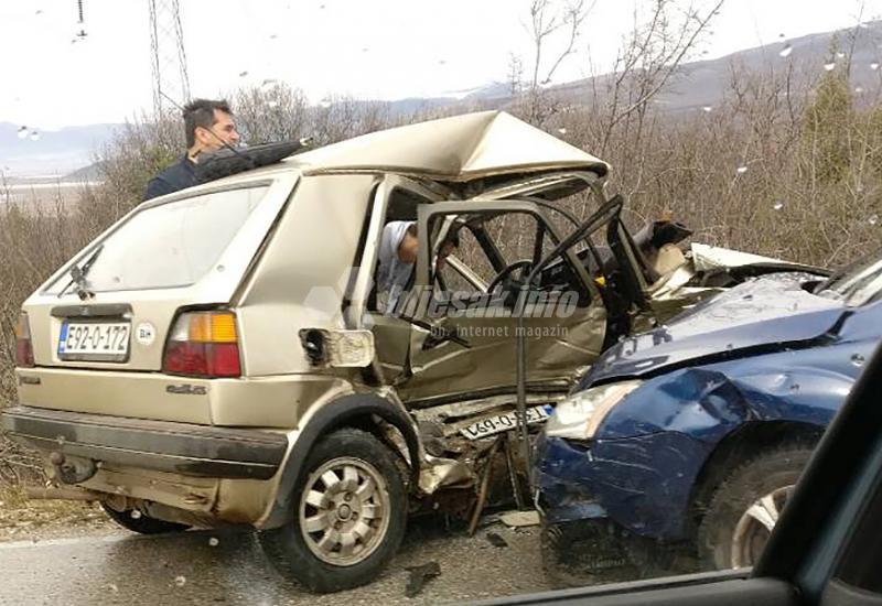  - Mostar: Jedna osoba ozlijeđena u teškom sudaru u Čulama