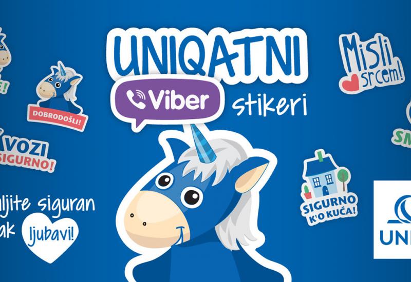 UNIQA Viber bot i UNIQAtni Viber stickeri
