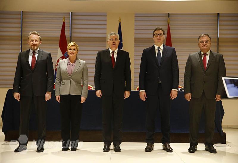 Mostarska trilaterala - Lideri regije: U Mostaru dogovorena šutnja o prošlosti