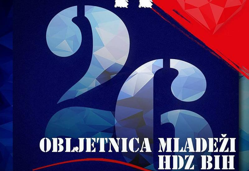 Najava događaja - Mladež HDZ-a BiH slavi 26. obljetnicu osnutka