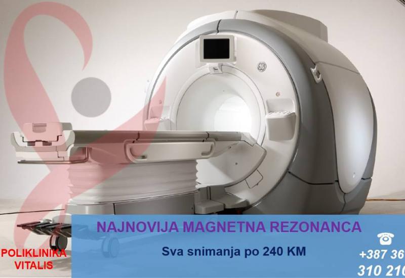 Akcija magnetne rezonance u Poliklinici Vitalis iz Mostara