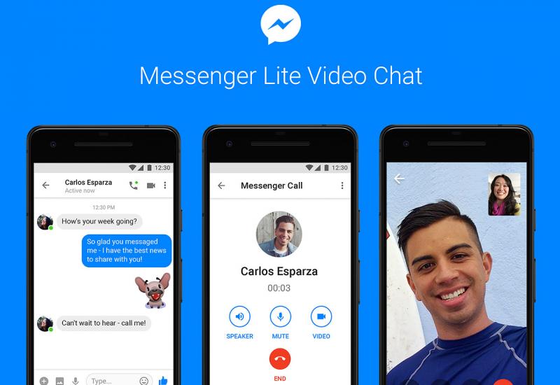 Messenger Lite za Android uređaje dobiva video chat