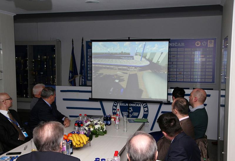 Posjeta UEFE stadionu Grbavica - Predstavnik UEFA-e posjetio stadionu Grbavica