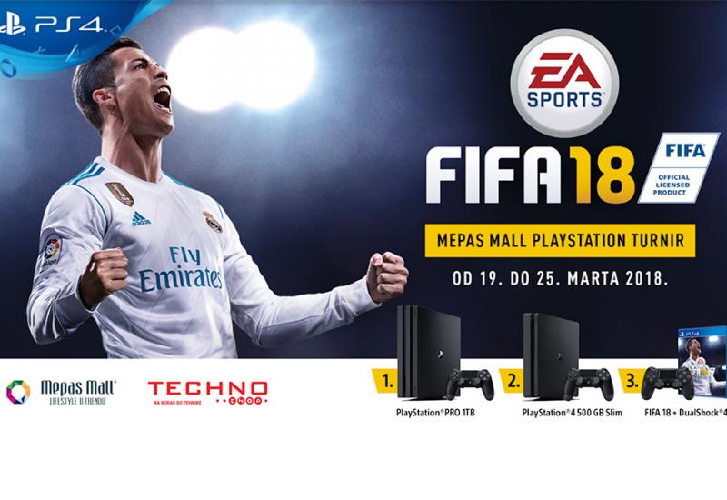 Mepas Mall PlayStation turnir FIFA 18
