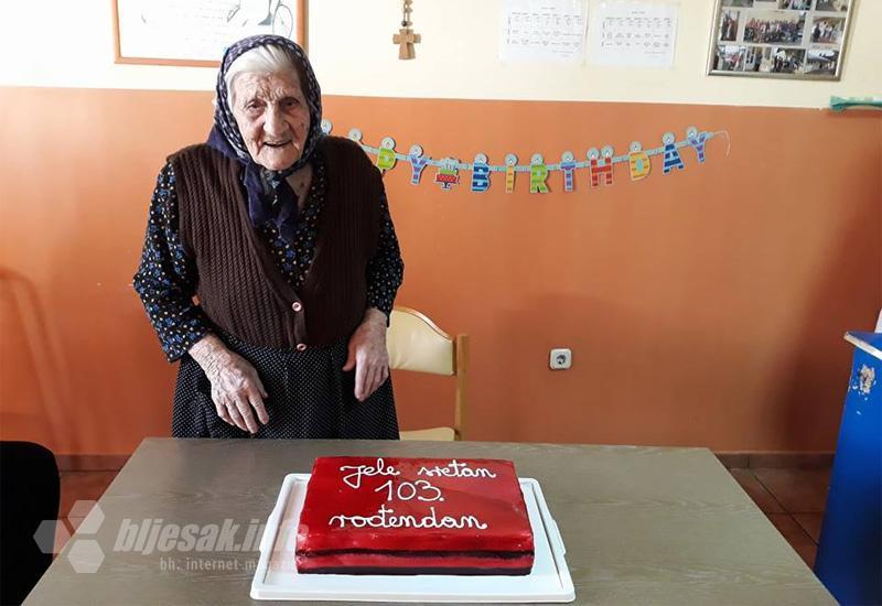 Baka Jela Jurica iz Čapljine proslavila 103. rođendan