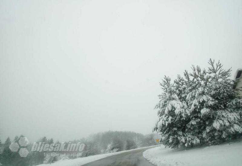 Snijeg zameo istočnu Hercegovinu