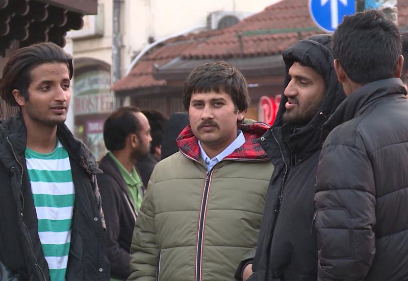 Sve više migranata na ulicama Sarajeva