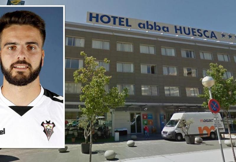 Španjolski nogometaš pao s trećeg kata hotela uoči utakmice
