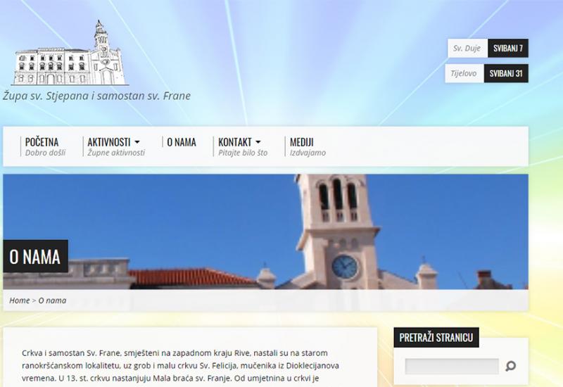 Crkvena vlast u Splitu suspendirala klerika zbog mogućeg ''kažnjivog djela''