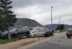 Mostar: Sudar na ulasku u grad 