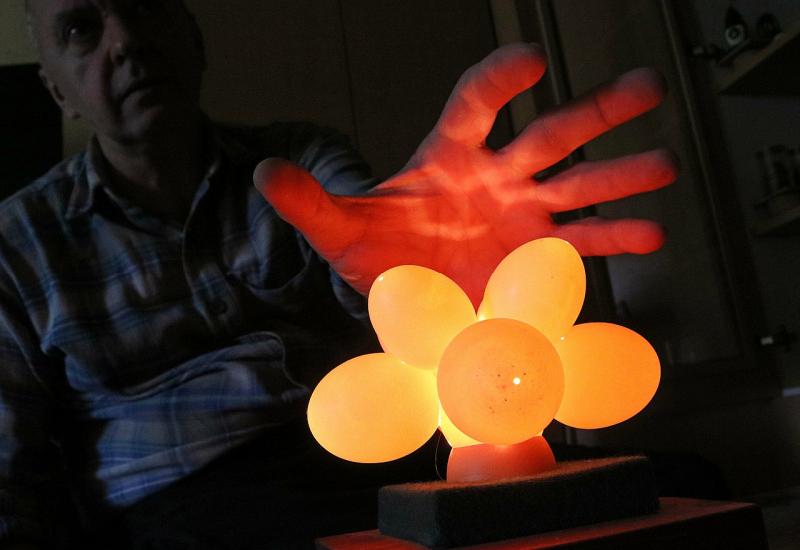 Lampa od jaja - Umjetnost kakva se rijetko viđa: Gobleni i skulpture na ljusci jajeta