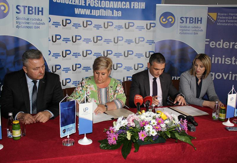 Mostar: Potpisan Kolektivni ugovor za djelatnost trgovine i uslužnih djelatnosti