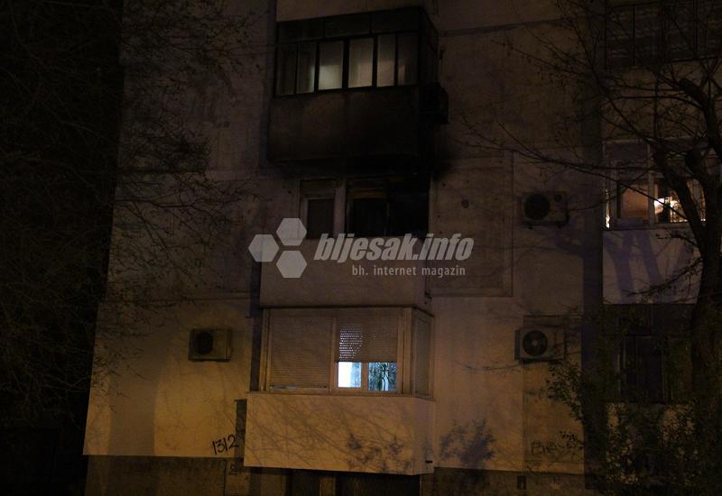 Izgorio stan u Mostaru