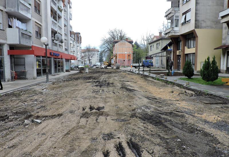 Radovi u Jablanici: Rekonstrukcija ulice i uređenje gradskog parka