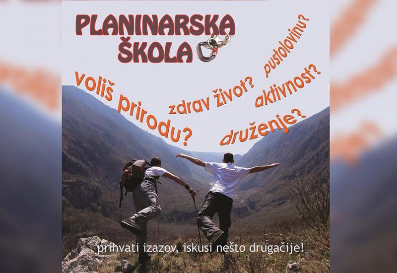 Vizual Planinarske škole - Prijavite se na 11. školu planinarenja HPD Prenj