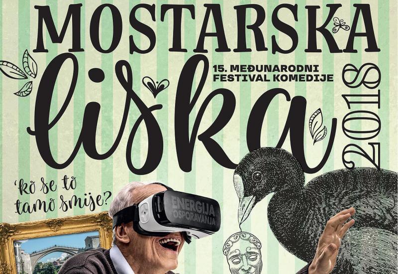 Vizual Mostarske liske 2018. - Bogat program festivala komedije - Mostarska liska; Bljesak daruje ulaznice