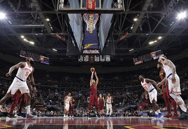 Cleveland Cavaliers - New York Knicks (Ante Žižić) - Žižić odigrao najbolju utakmicu u sezoni, odlična partije Šarića i Hezonje