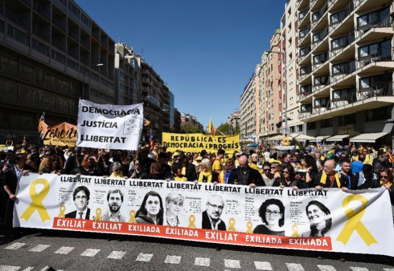  - Barcelona: Prosvjed za slobodu političkih zatvorenika