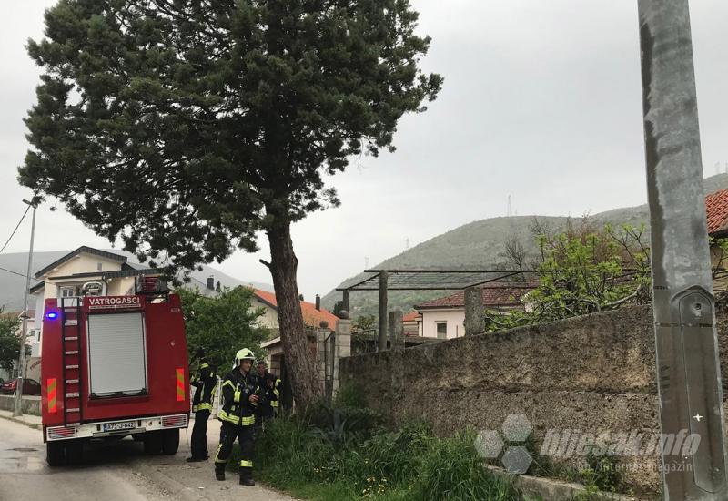 Mostar: Požar u podrumu obiteljske kuće