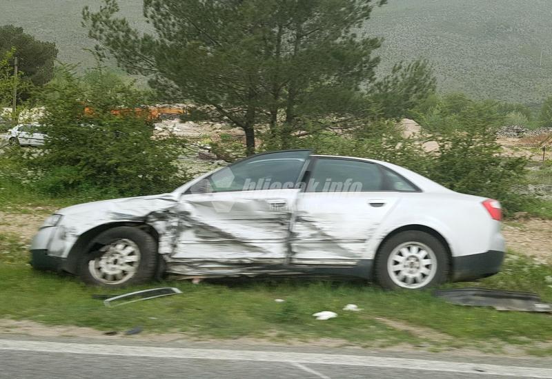 Mostar: Dvije osobe ozlijeđene u prometnoj nesreći