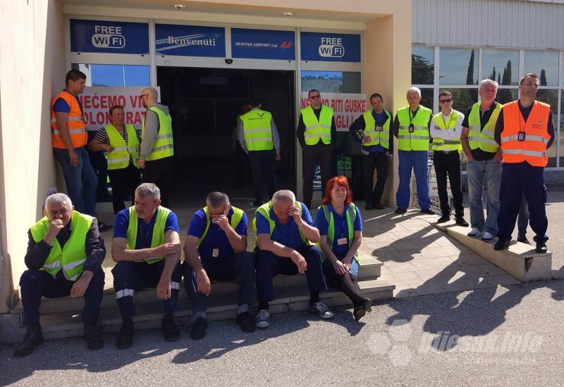 Zračna luka Mostar: Radnici spremni na totalnu blokadu