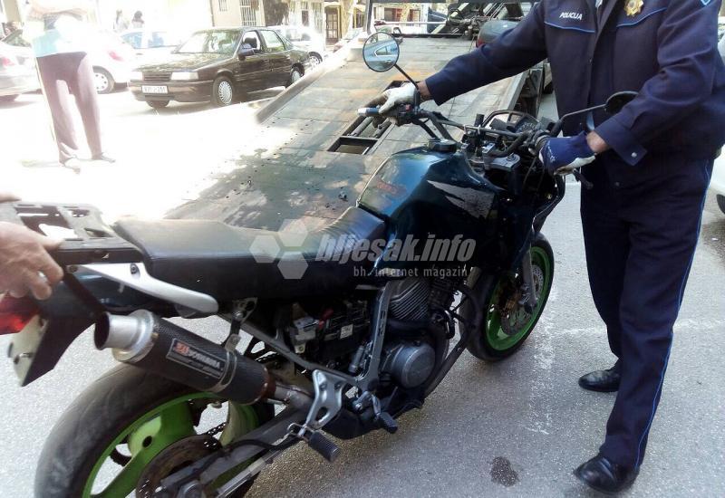 Mostar: Motocikl udario pješakinju, zadobila teže ozljede