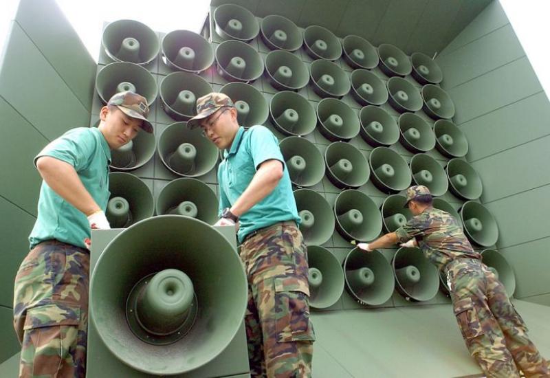 Ilustracija - Južna Koreja uklanja s granice zvučnike za emitiranje propagande