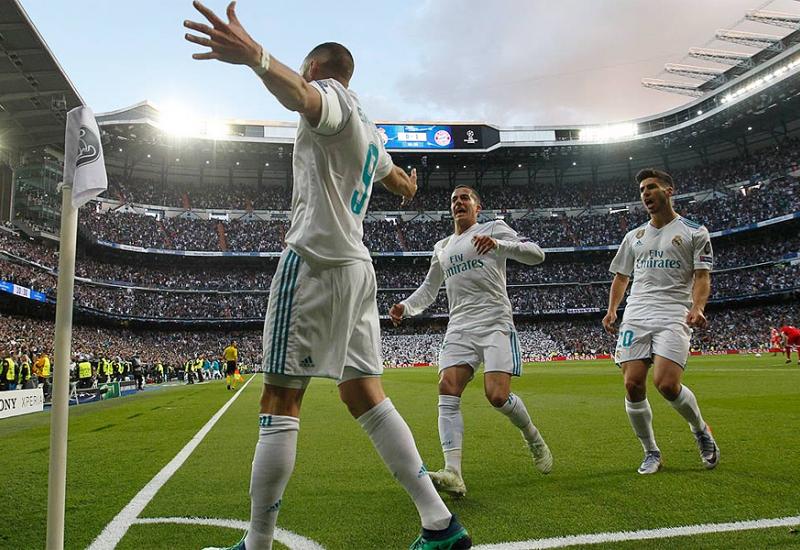 Real Madrid treći put zaredom u finalu Lige prvaka
