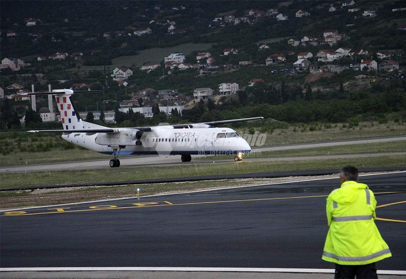  - Mostar: Sletio prvi zrakoplov na redovnoj liniji za Zagreb 