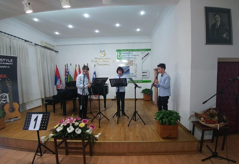 Mostarski klarinetisti uspješni na natjecanju u Srbiji