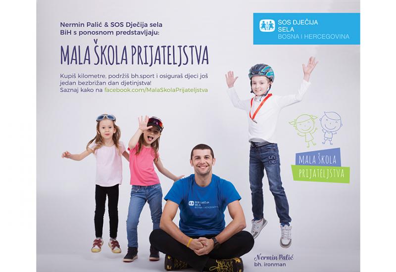 Najbolji bh. triatlonac Nermin Palić ambasador Male škole prijateljstva: 452 Ironman kilometra za djecu iz SOS Dječjih sela