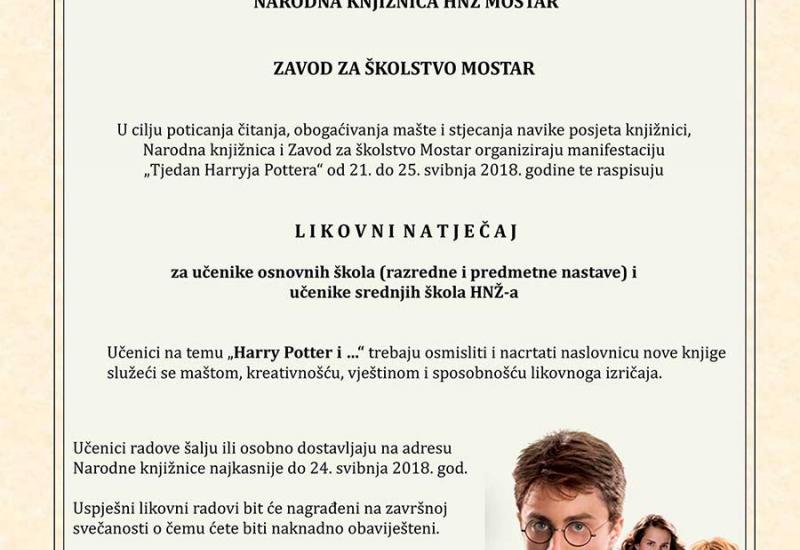  - Čarolija stiže u Mostar: Tjedan Harryja Pottera