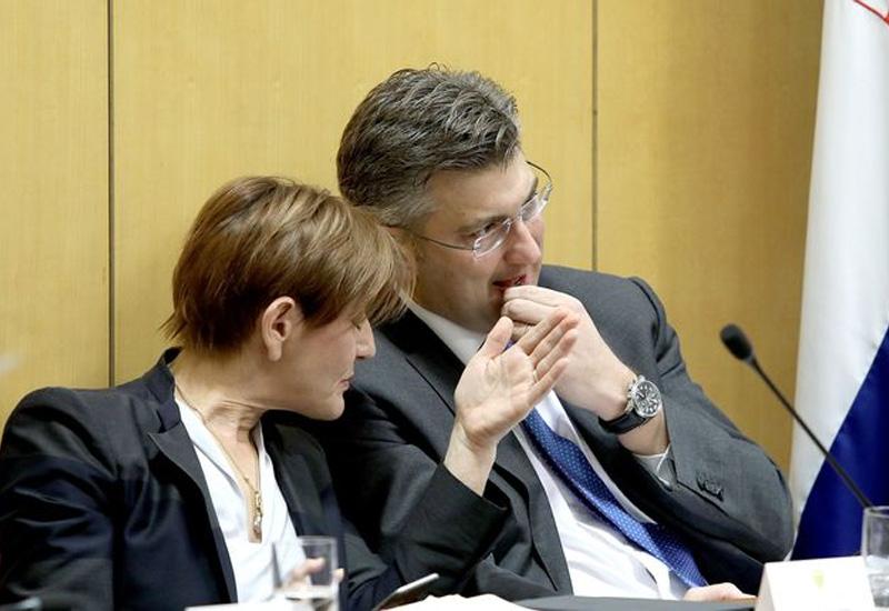 Martina Dalić i Andrej Plenković - Objavljena nova prepiska mailovima; hrvatska oporba zaziva nove izbore