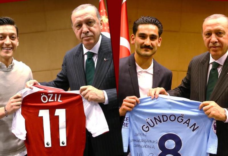 Žestoka reakcija na susret Özila i Gündogana s turskim predsjednikom Erdoganom