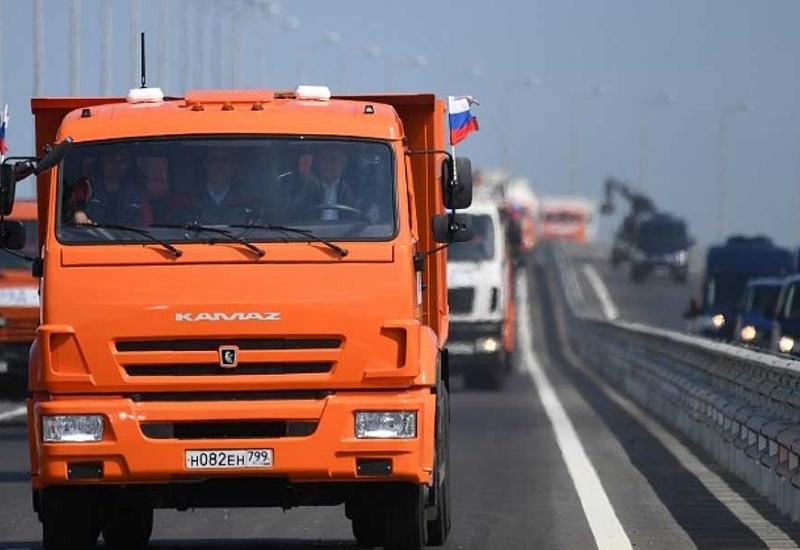 Putin u kamionu otvorio Krimski most