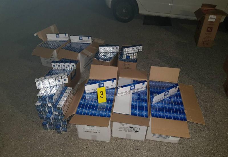 U Trebinju zaplijenjeno 7.980 kutija cigareta
