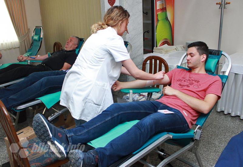 Široki Brijeg: U akciji dobrovoljnog darivanja krvi prikupljeno 96 doza