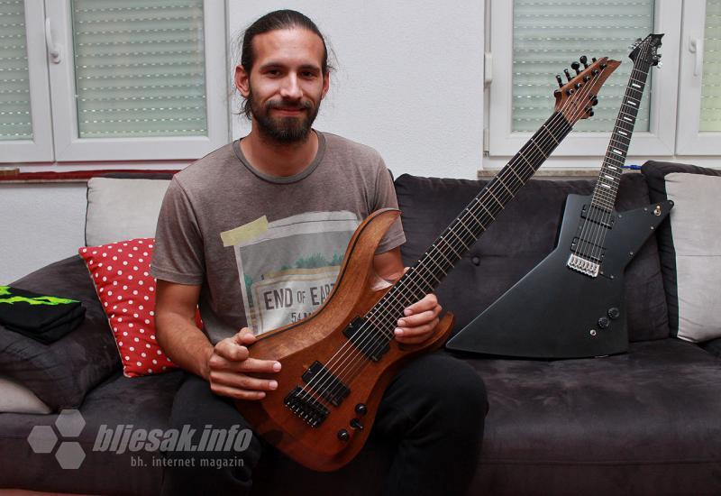 Filip Musa - Mladi elektrotehničar iz Širokog Brijega ručno izrađuje gitare