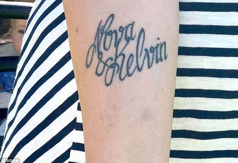 Zbog pogrešne tetovaže promijenila sinu ime