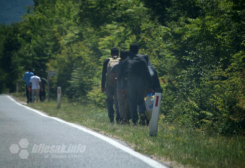 Uhićeni migranti koji su pet dana pješačili iz BiH u Hrvatsku