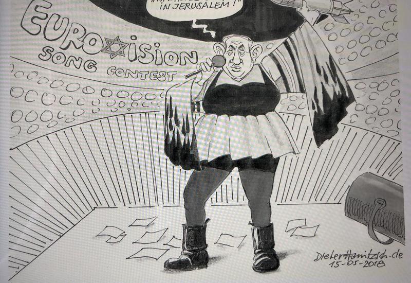 Njemački list dao otkaz karikaturisti zbog crteža Netanyahua