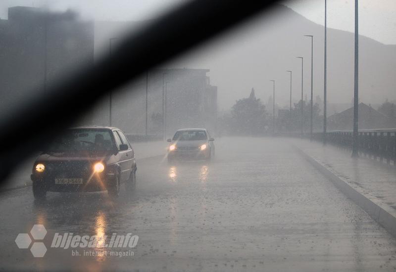 Narednih dana kiša, obilnije padavine u Hercegovini