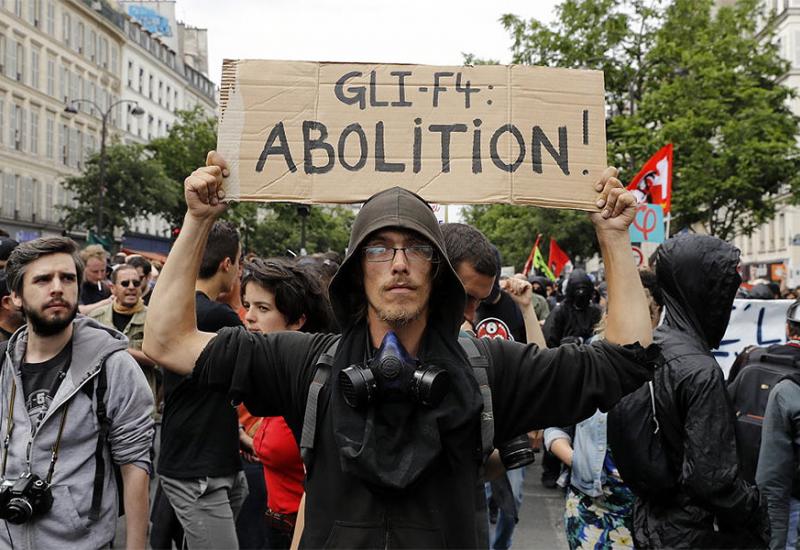 Francuska ljevica predvodila prosvjede protiv Macronovih reformi