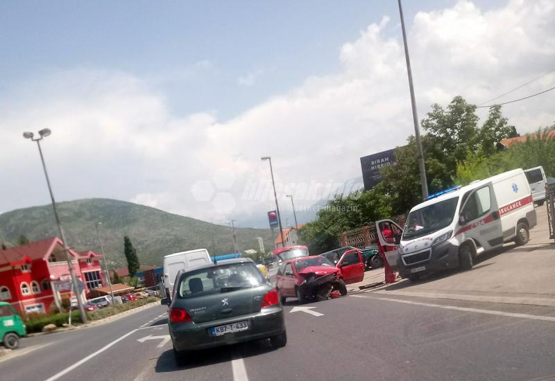 Snimio čitatelj - Teška prometna nesreća na ulazu u Mostar