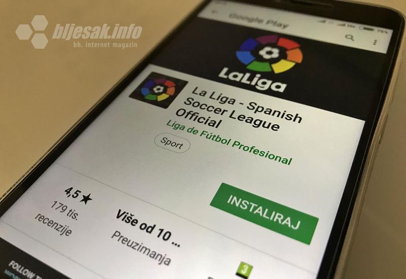 Službena aplikacija La Lige - Španjolska nogometna liga špijunira fanove preko mobilne aplikacije