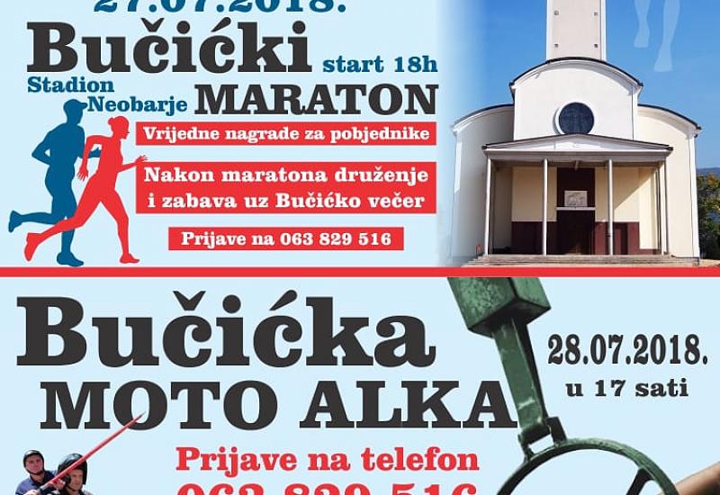 Plakat događaja - Prijavite se na Bučićki maraton i osvojite vrijedne nagrade