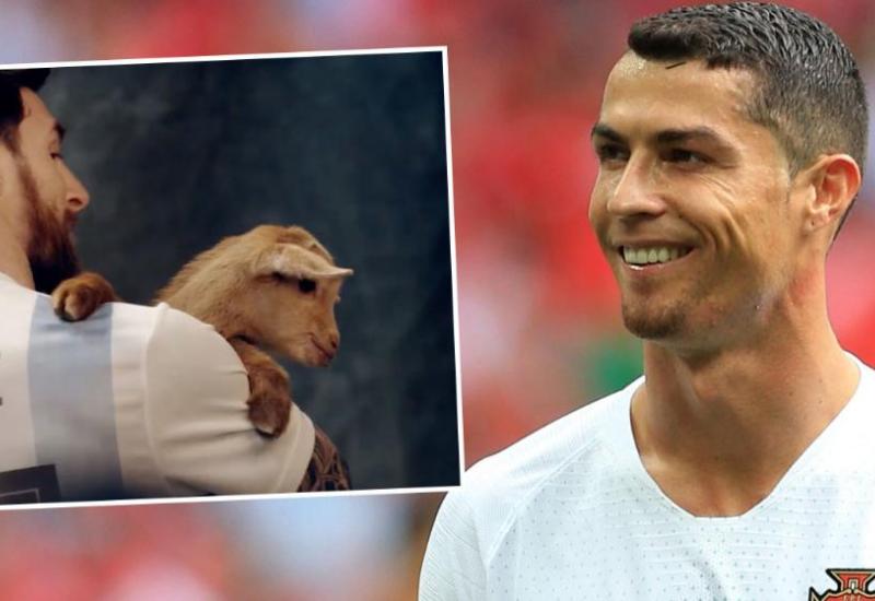 Je li Ronaldo s kozjom bradicom poslao poruku Messiju?