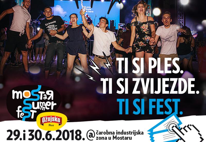 CHILL OUT zona Mostar Summer Festa ove godine na skoro 2.000 kvadratnih metara