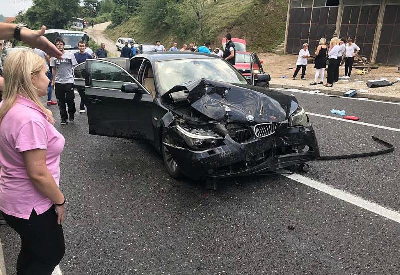 Konjic: U sudaru Škode i BMW-a ozlijeđena jedna osoba